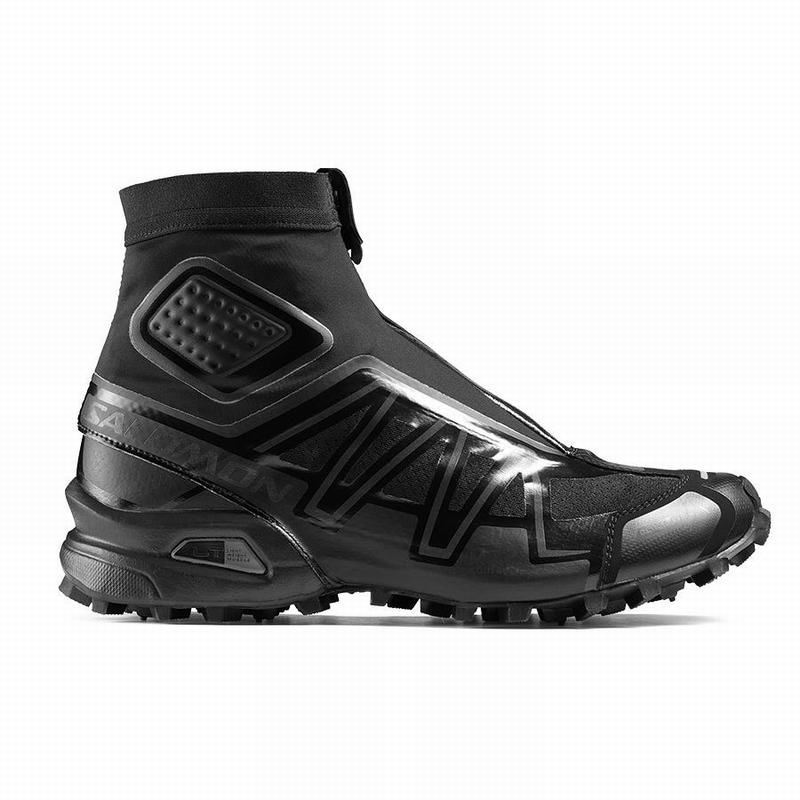 Chaussures De Trail Running Salomon Homme Noir - Salomon SNOWCROSS ADVANCED - France (2501-SOYZI)